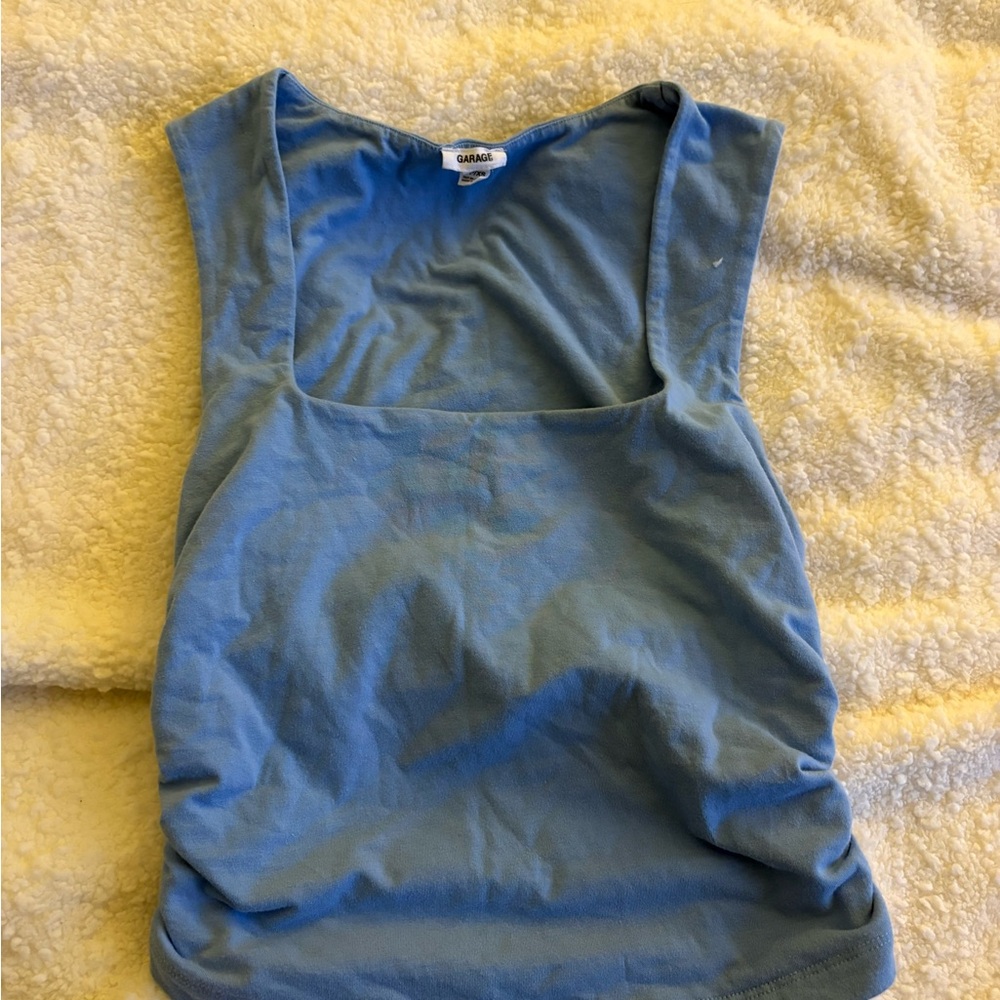 Garage Sky Blue Tank Top